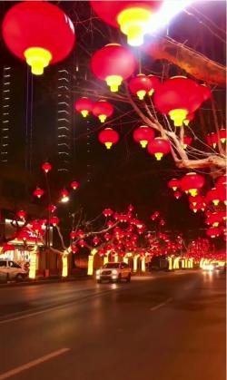 星湖世家春节亮化